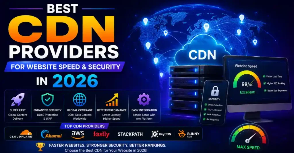 Best CDN Providers for Website Speed & Security in 2026